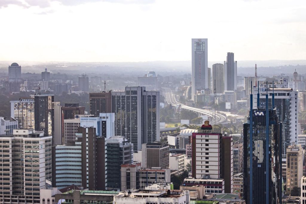 Nairobi skyline, Kenya