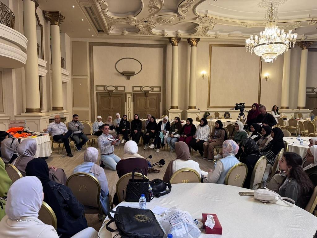 Rehabilitation workshop with clinicians and patients in the region