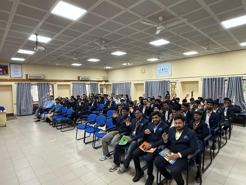 Prosthetics and orthotics professionals at a training session in India
